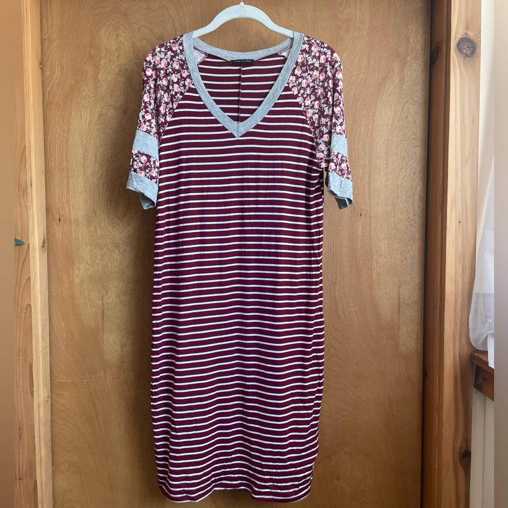 Midi t shirt dress